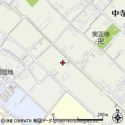 愛媛県今治市中寺71周辺の地図