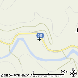 徳島県吉野川市美郷上谷24周辺の地図