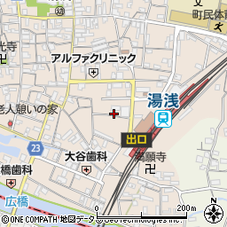 和歌山県有田郡湯浅町湯浅1073周辺の地図