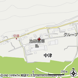 徳島県三好市池田町州津中津1850-2周辺の地図