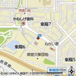 下松東陽郵便局周辺の地図