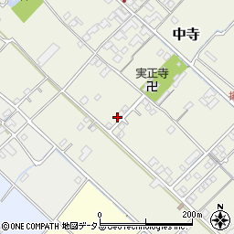 愛媛県今治市中寺85-6周辺の地図
