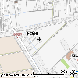 山口県防府市新田718周辺の地図