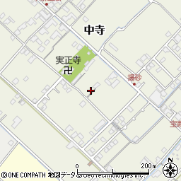 愛媛県今治市中寺130周辺の地図
