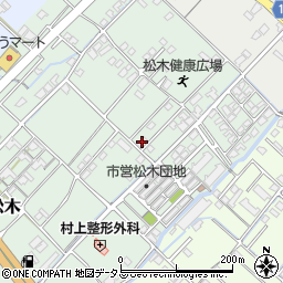 愛媛県今治市松木236-7周辺の地図