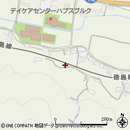 徳島県三好郡東みよし町中庄2400周辺の地図