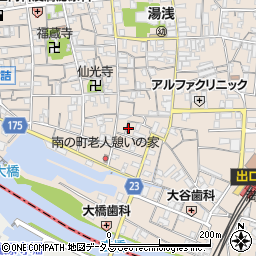 和歌山県有田郡湯浅町湯浅1155-3周辺の地図