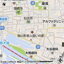 和歌山県有田郡湯浅町湯浅1179周辺の地図