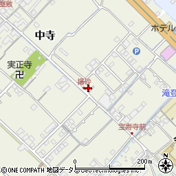 愛媛県今治市中寺219周辺の地図