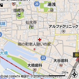 和歌山県有田郡湯浅町湯浅1176-1周辺の地図
