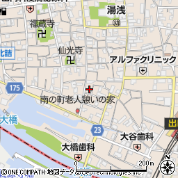 和歌山県有田郡湯浅町湯浅1176-1周辺の地図