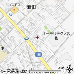 山口県防府市新田271周辺の地図