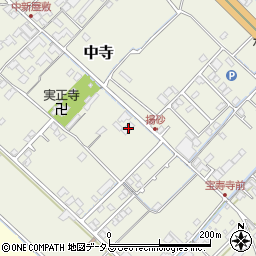 愛媛県今治市中寺128-1周辺の地図