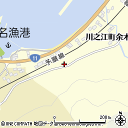 愛媛県四国中央市川之江町余木1119周辺の地図