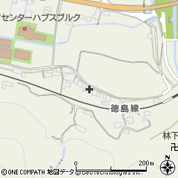 徳島県三好郡東みよし町中庄1694周辺の地図