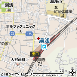 和歌山県有田郡湯浅町湯浅1052周辺の地図
