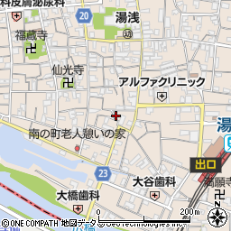 和歌山県有田郡湯浅町湯浅1150周辺の地図