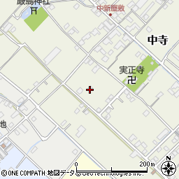 愛媛県今治市中寺81周辺の地図
