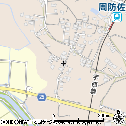 山口県山口市佐山2673周辺の地図