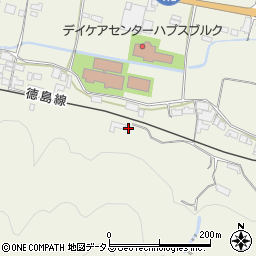 徳島県三好郡東みよし町中庄2379周辺の地図