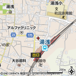 和歌山県有田郡湯浅町湯浅1054-8周辺の地図