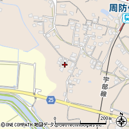 山口県山口市佐山2671周辺の地図