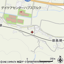 徳島県三好郡東みよし町中庄1671周辺の地図