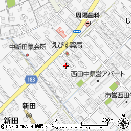 山口県防府市新田870周辺の地図