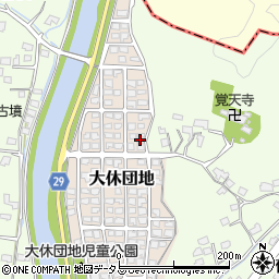 山口県山陽小野田市大休団地12-7周辺の地図