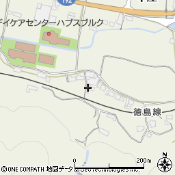 徳島県三好郡東みよし町中庄1685周辺の地図