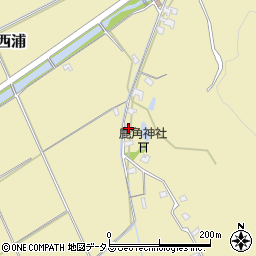 山口県防府市西浦766周辺の地図