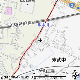 山口県下松市末武中1368周辺の地図