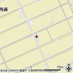 山口県防府市西浦3201周辺の地図