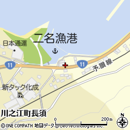 愛媛県四国中央市川之江町余木1243周辺の地図