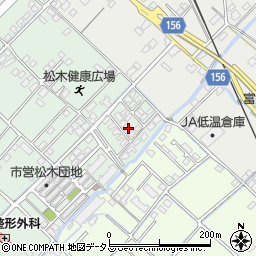 愛媛県今治市松木1周辺の地図