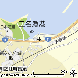 愛媛県四国中央市川之江町余木1241周辺の地図