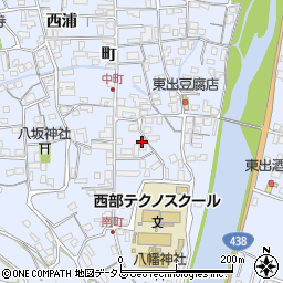 徳島県美馬郡つるぎ町貞光東浦108-2周辺の地図