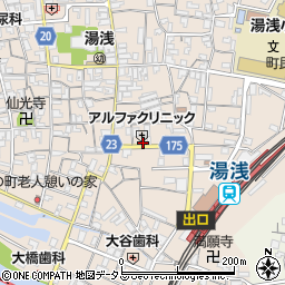 和歌山県有田郡湯浅町湯浅1063周辺の地図