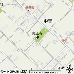愛媛県今治市中寺136周辺の地図