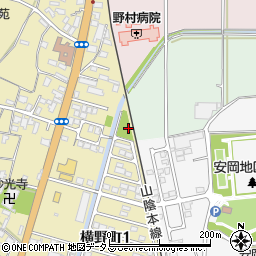 横野町街区公園周辺の地図