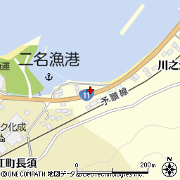 愛媛県四国中央市川之江町余木1235周辺の地図