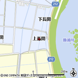 徳島県徳島市雑賀町上長開周辺の地図
