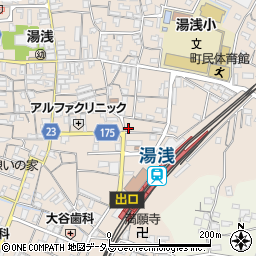 和歌山県有田郡湯浅町湯浅1044-1周辺の地図