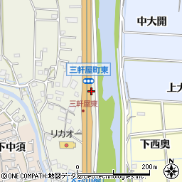 徳島新聞・勝占専売所周辺の地図