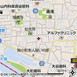 和歌山県有田郡湯浅町湯浅667周辺の地図