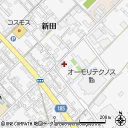 山口県防府市新田278-8周辺の地図