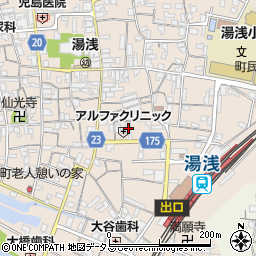 和歌山県有田郡湯浅町湯浅1038-9周辺の地図