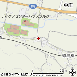 徳島県三好郡東みよし町中庄1679周辺の地図