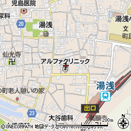 和歌山県有田郡湯浅町湯浅1038周辺の地図