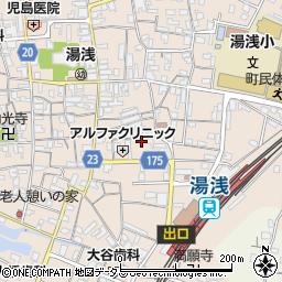 和歌山県有田郡湯浅町湯浅1036周辺の地図